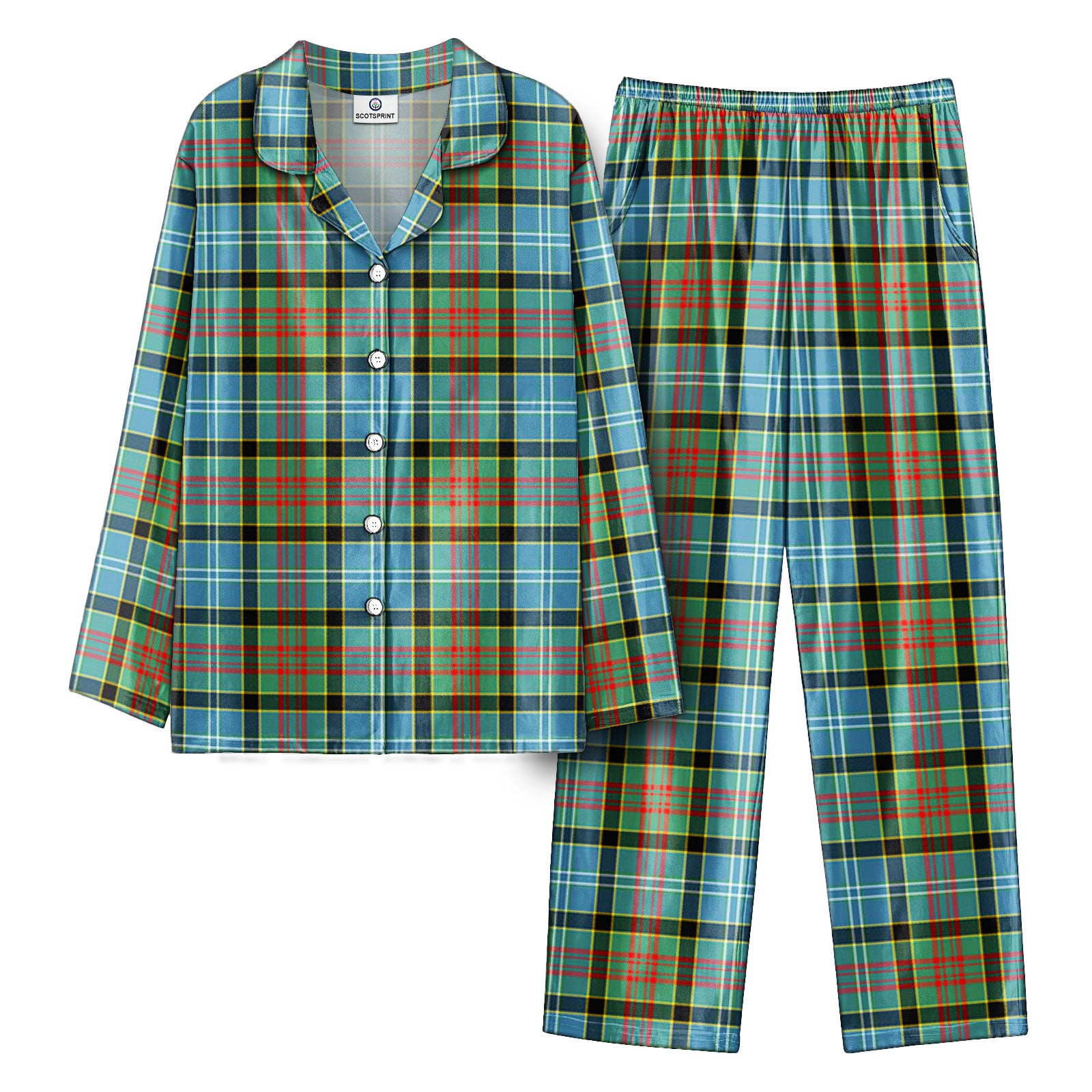 Brisbane Tartan Pajama Set