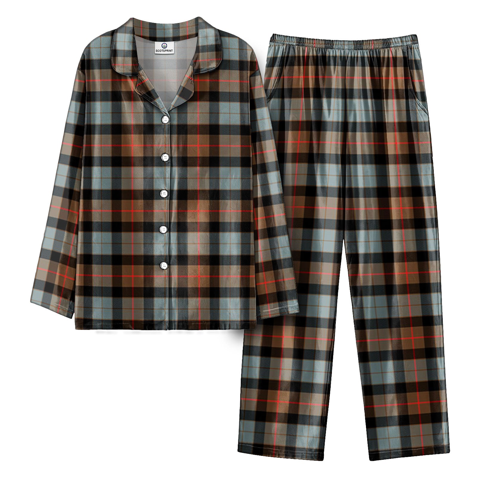 Gunn Weathered Tartan Pajama Set