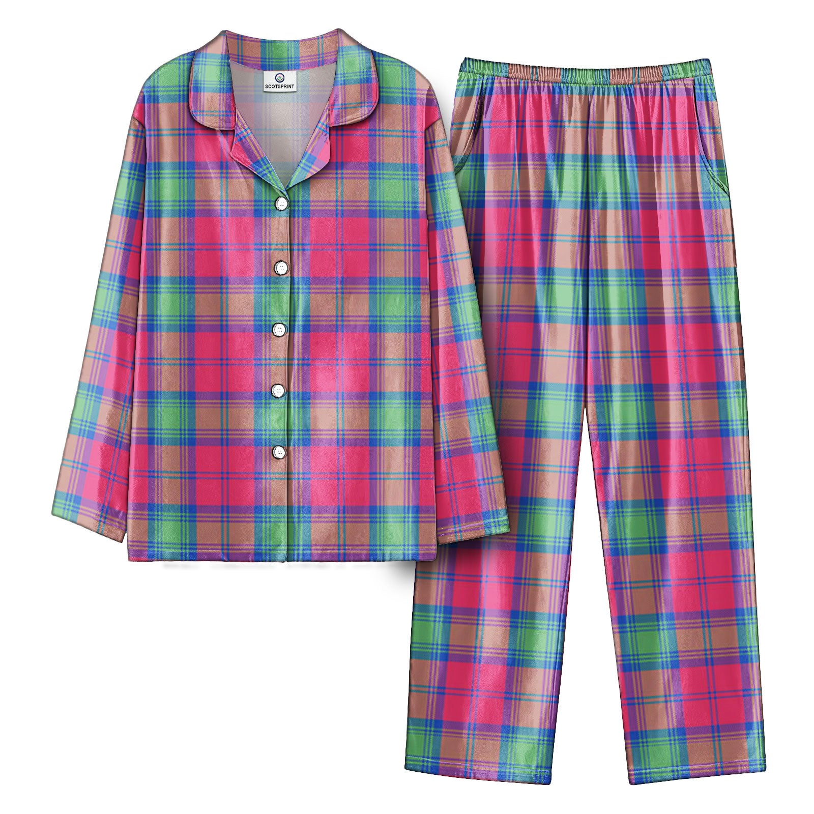 Lindsay Ancient Tartan Pajama Set