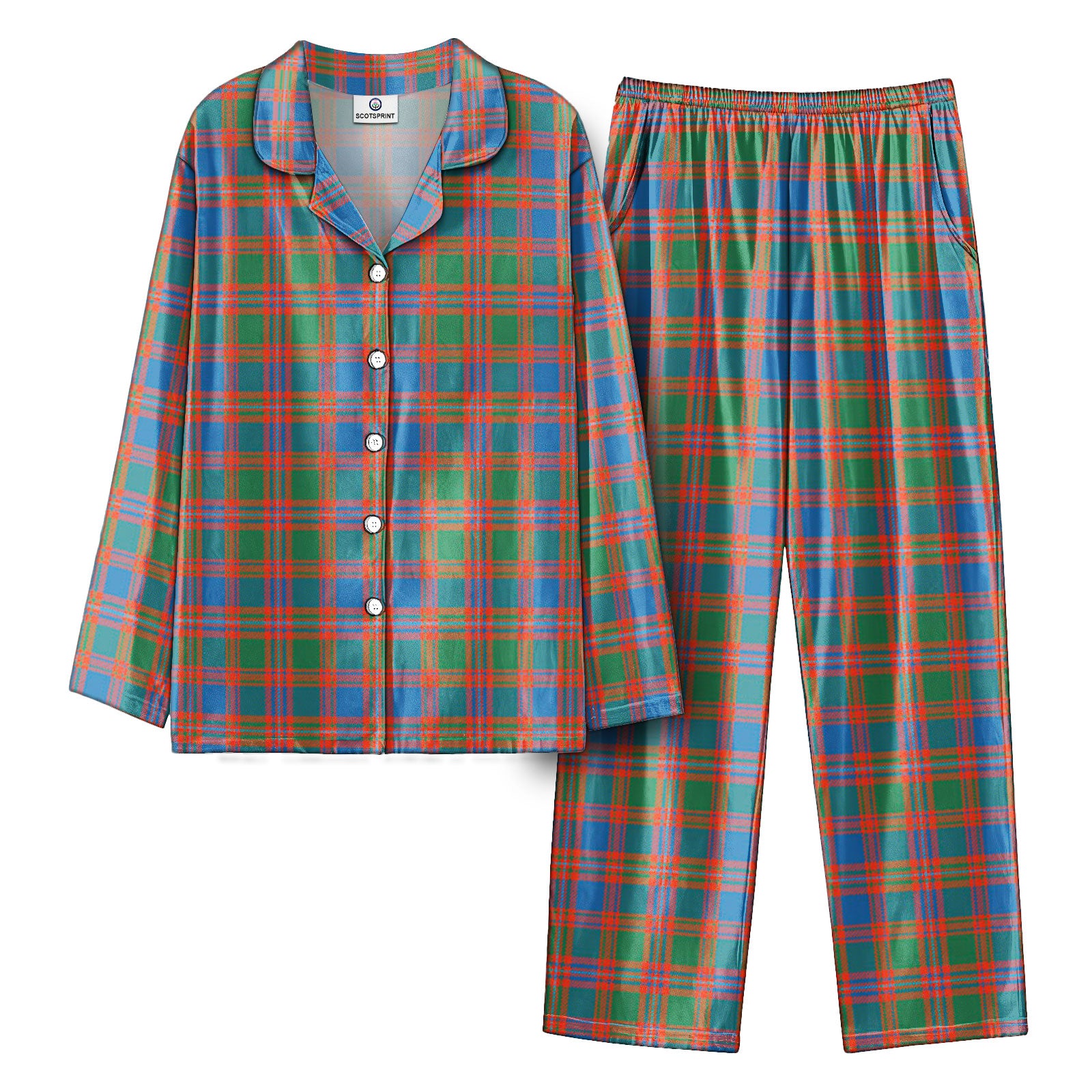 MacIntyre Ancient Tartan Pajama Set