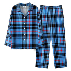 MacKay Blue Tartan Pajama Set