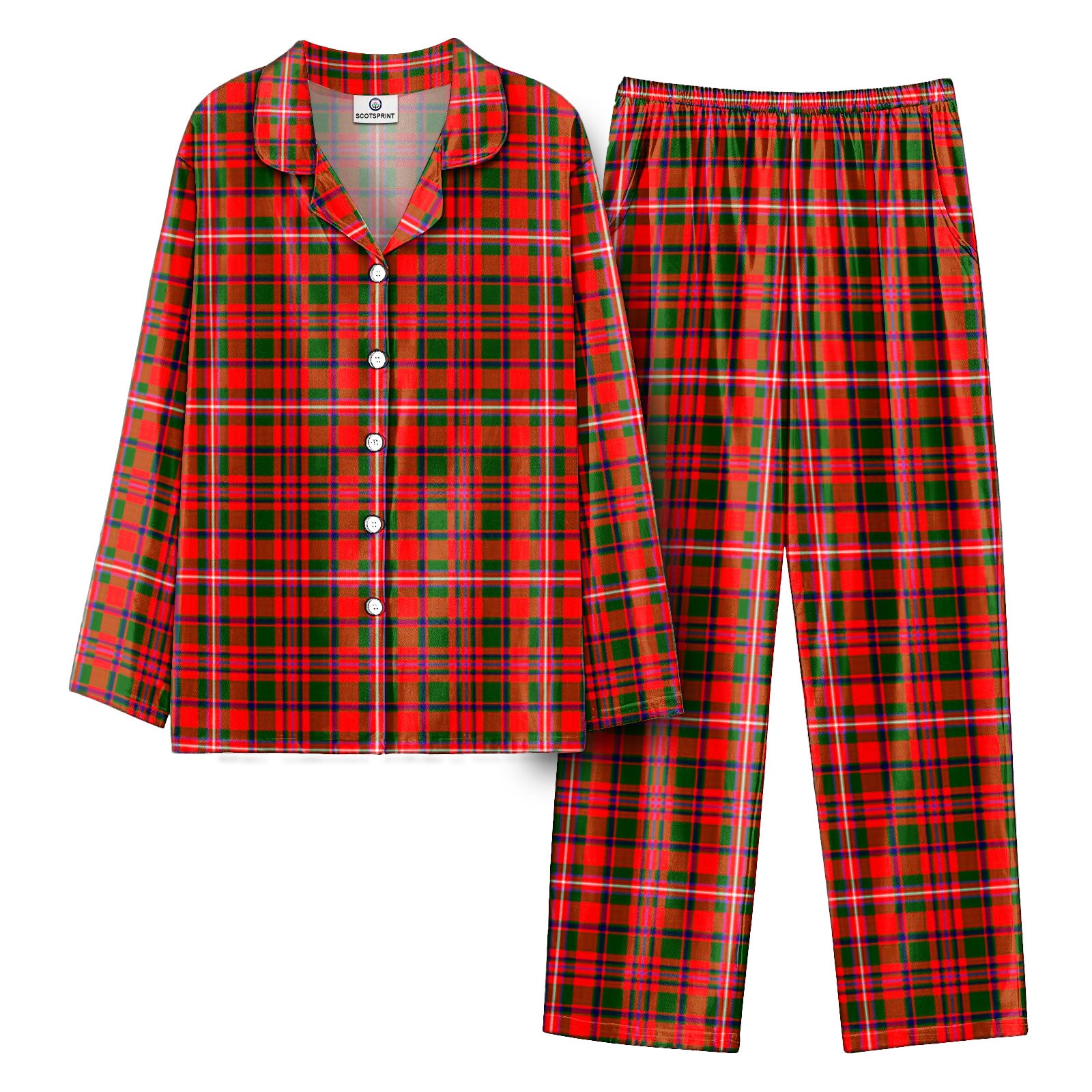 MacKinnon Modern Tartan Pajama Set