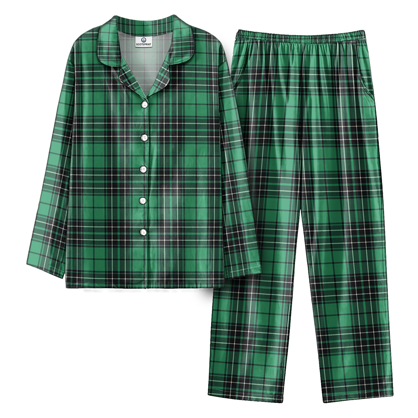 MacLean Hunting Ancient Tartan Pajama Set