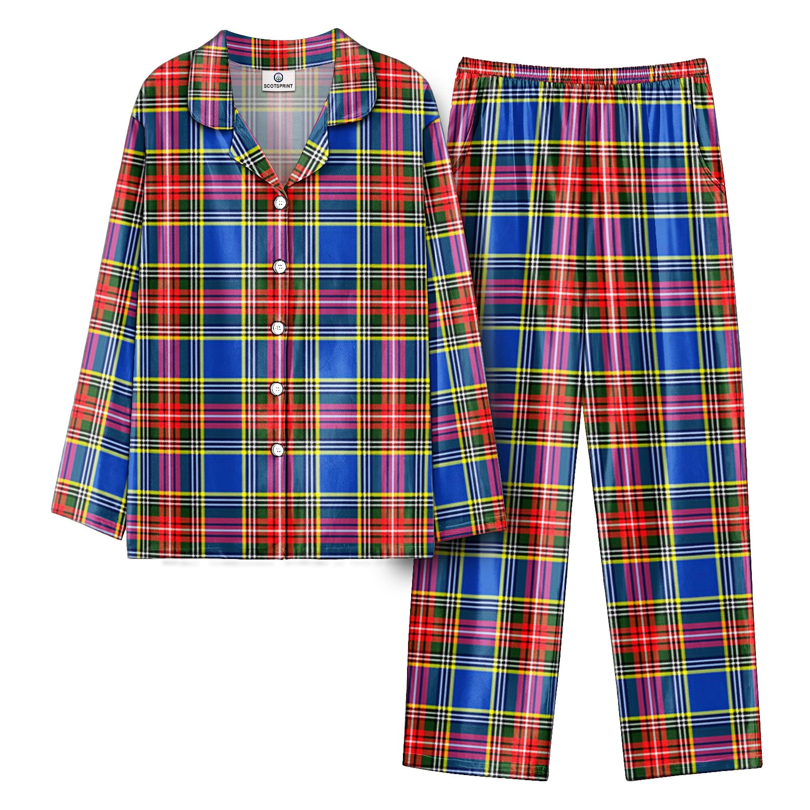 McBeth Modern Tartan Pajama Set