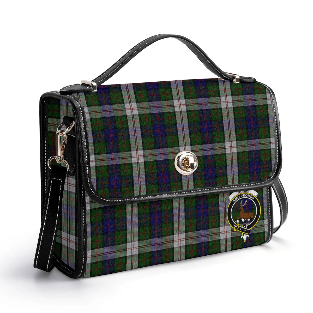 Blair Dress Tartan Crest Satchel Bag