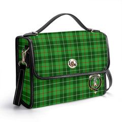 Clephan (or Clephane) Tartan Crest Satchel Bag