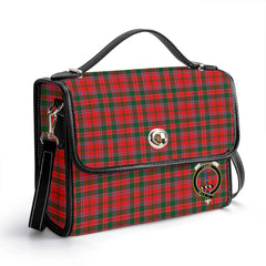 Dalziel Modern Tartan Crest Satchel Bag