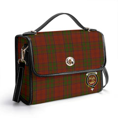Drummond Clan Tartan Crest Satchel Bag