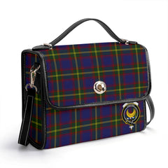 Durie Tartan Crest Satchel Bag