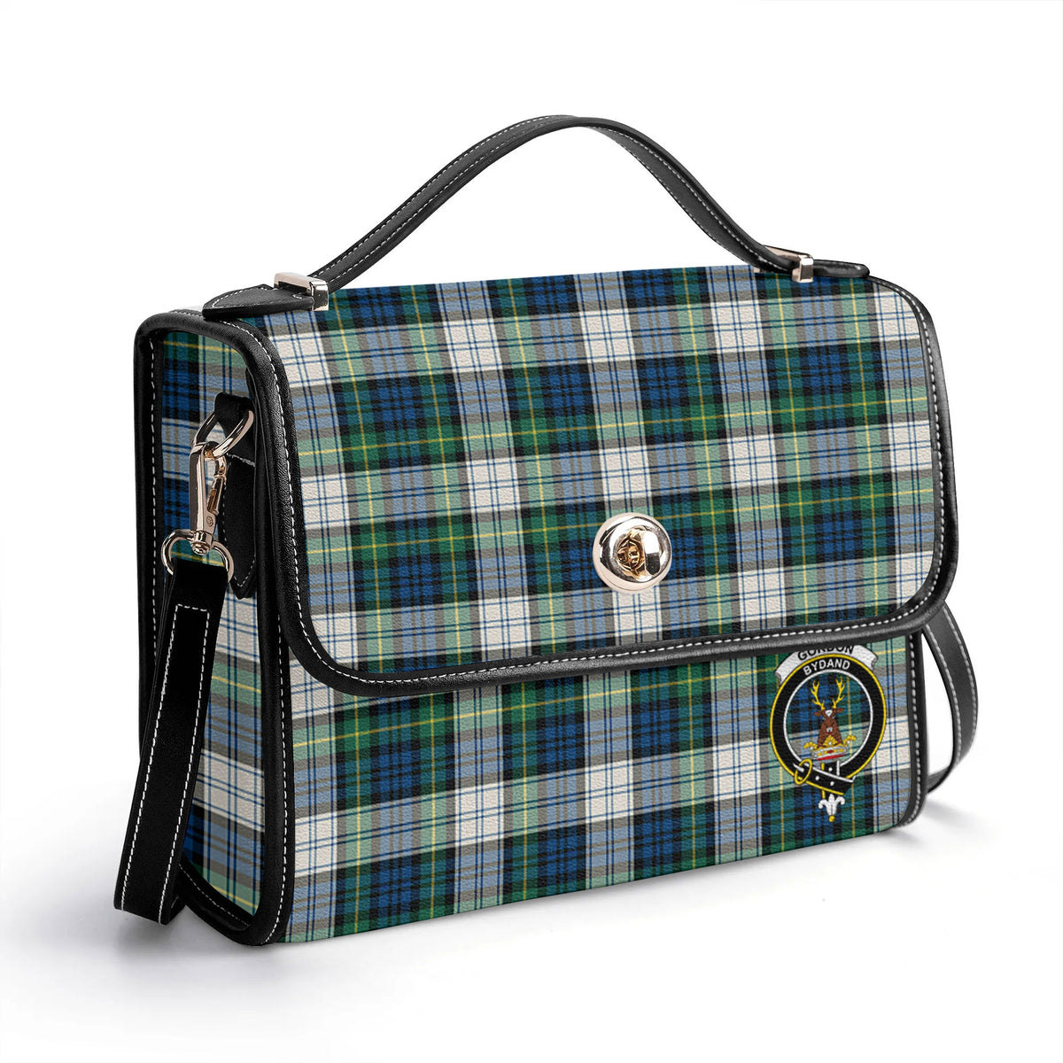 Gordon Dress Ancient Tartan Crest Satchel Bag