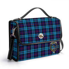 MacCorquodale Tartan Crest Satchel Bag