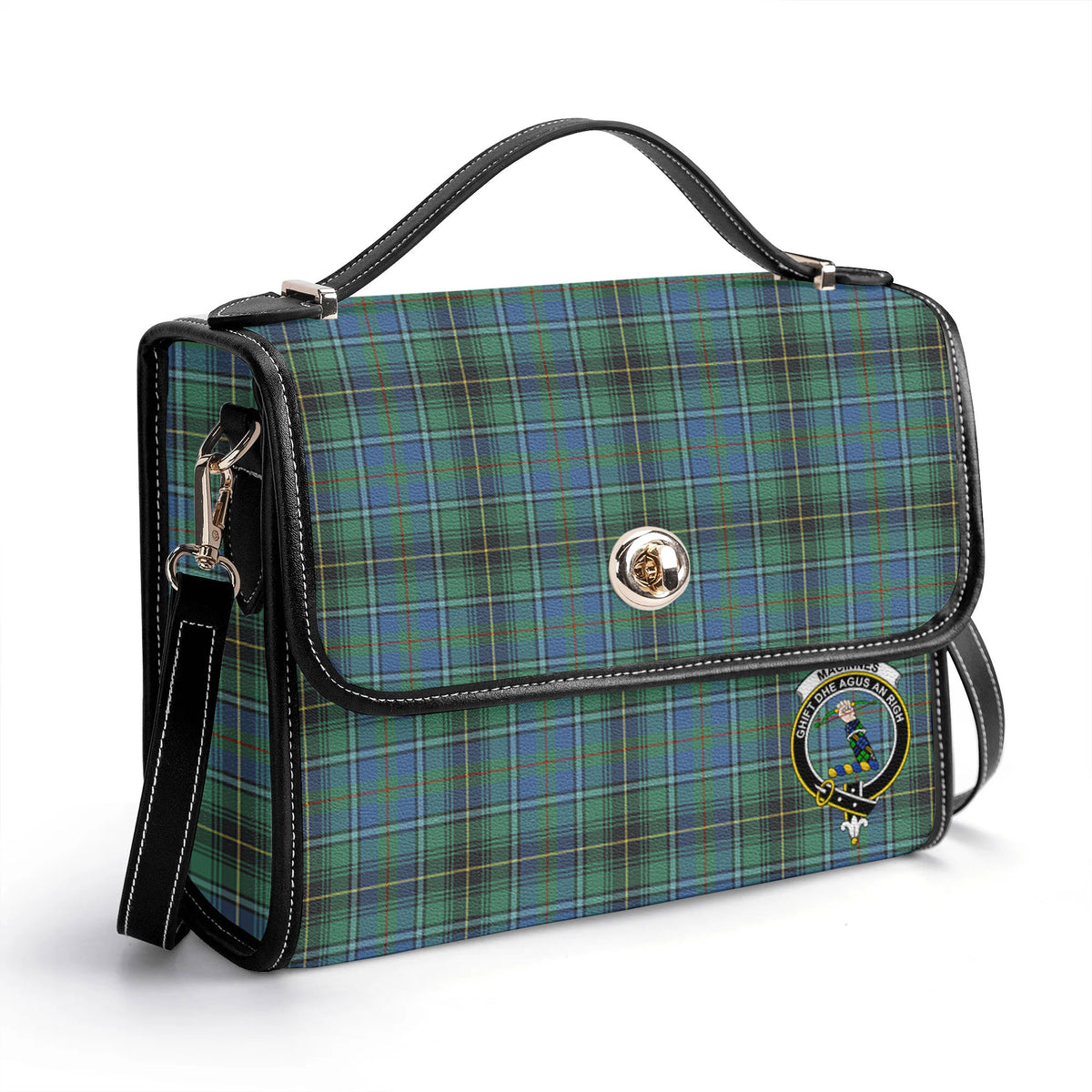 MacInnes Ancient Tartan Crest Satchel Bag