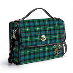 MacKenzie Ancient Tartan Crest Satchel Bag