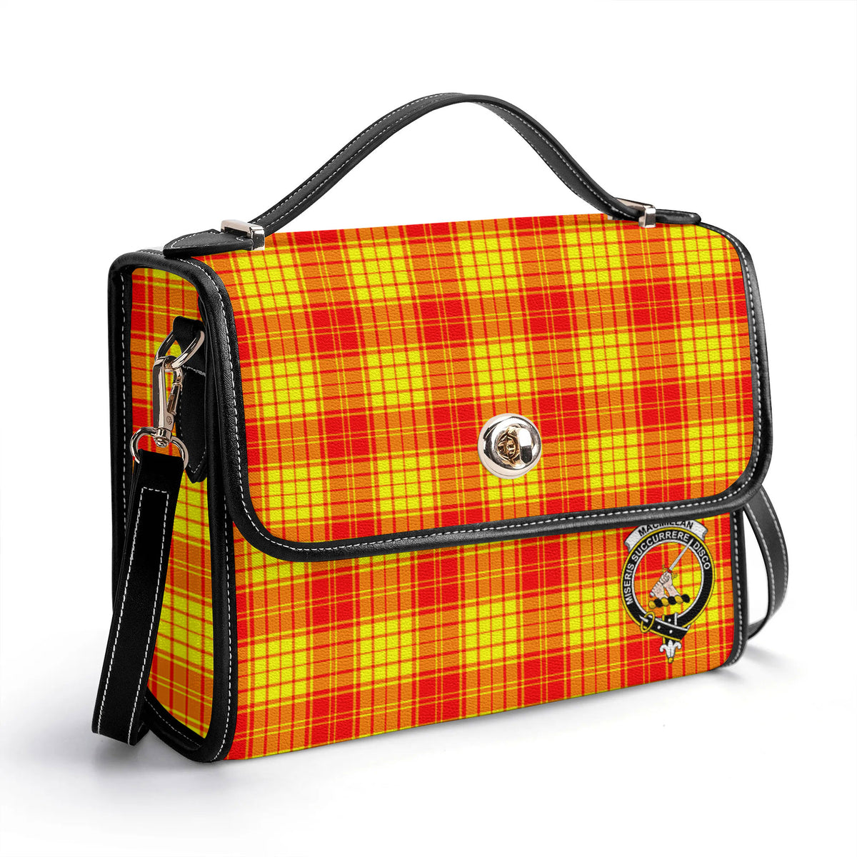 MacMillan Clan Tartan Crest Satchel Bag