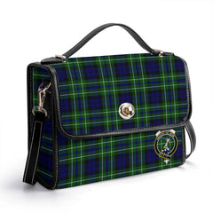 MacNeil of Colonsay Modern Tartan Crest Satchel Bag