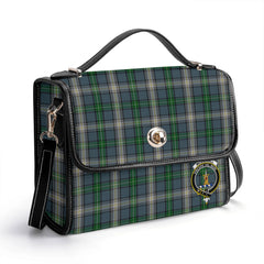 McDowall Tartan Crest Satchel Bag