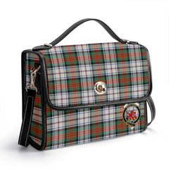 McDuff Dress Ancient Tartan Crest Satchel Bag