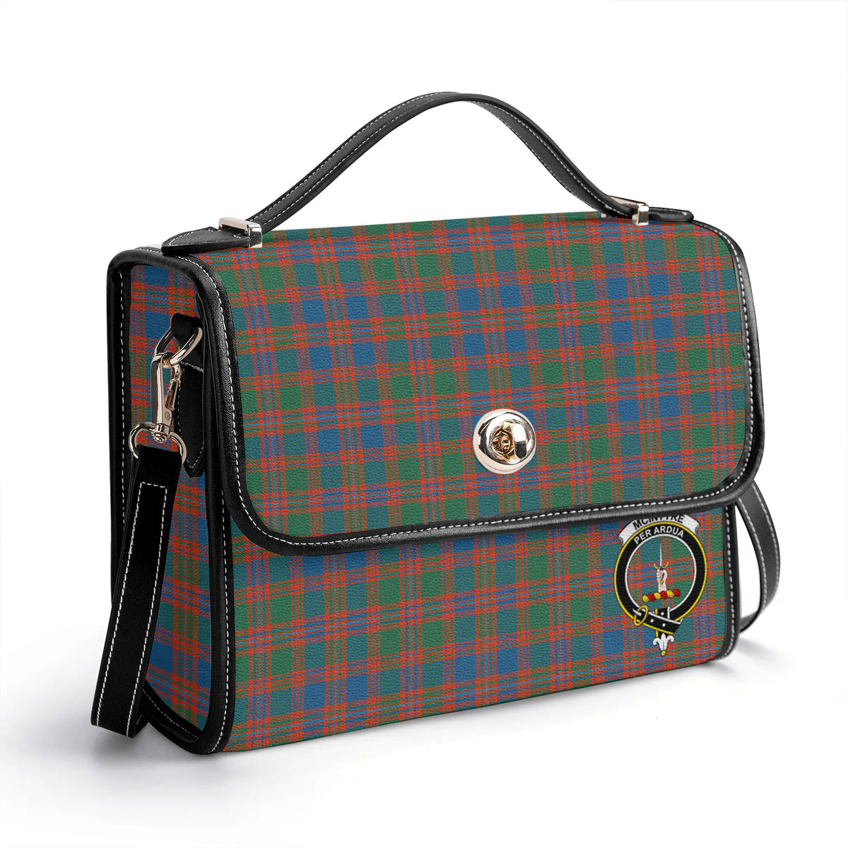 McIntyre Ancient Tartan Crest Satchel Bag