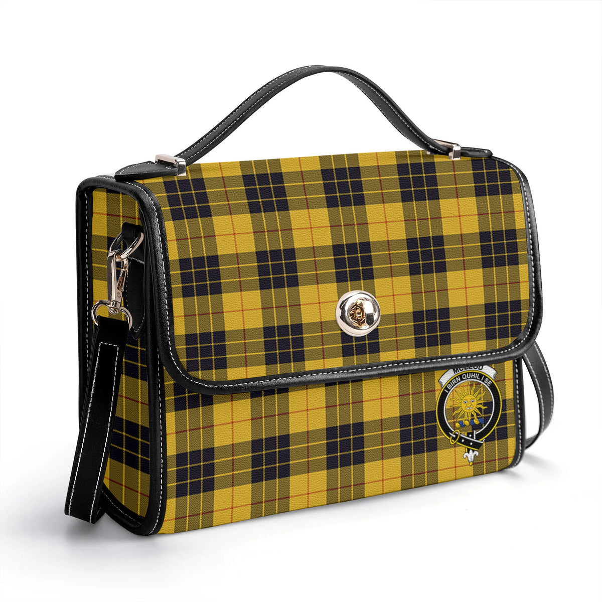 McLeod of Lewis Ancient Tartan Crest Satchel Bag