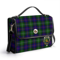 McThomas Modern Tartan Crest Satchel Bag