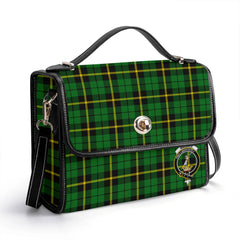 Wallace Hunting Modern Tartan Crest Satchel Bag