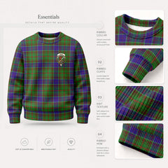 Adam Tartan Crest Sweater