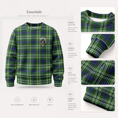 Blackadder Tartan Crest Sweater