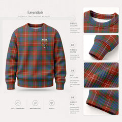 Fraser (of Lovat) Ancient Tartan Crest Sweater