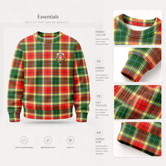 Gibson Tartan Crest Sweater
