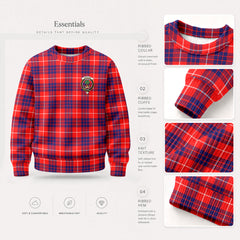 Hamilton Modern Tartan Crest Sweater