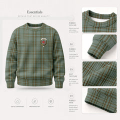 Kelly Dress Tartan Crest Sweater