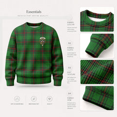 Kinnear Tartan Crest Sweater
