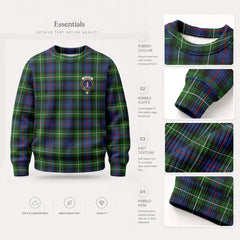 Kirkpatrick Tartan Crest Sweater