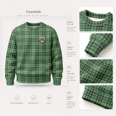 MacDonald Lord of the Isles Hunting Tartan Crest Sweater
