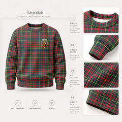 MacKintosh Hunting Modern Tartan Crest Sweater