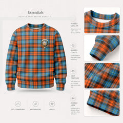 MacLachlan Ancient Tartan Crest Sweater