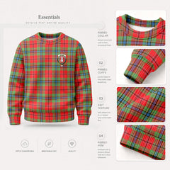 MacLean of Duart Modern Tartan Crest Sweater