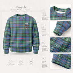 MacPhail Hunting Ancient Tartan Crest Sweater