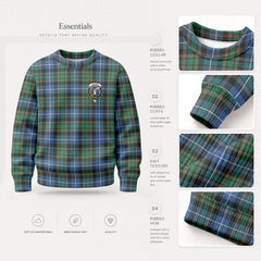 MacRae Hunting Ancient Tartan Crest Sweater