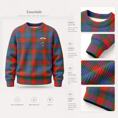Mar Tartan Crest Sweater