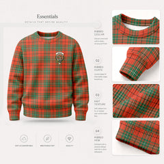 McAulay Ancient Tartan Crest Sweater