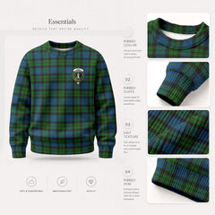 McKay Modern Tartan Crest Sweater