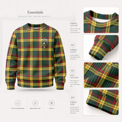McMillan Old Modern Tartan Crest Sweater