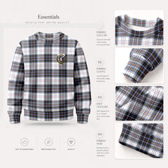 McRae Dress Modern Tartan Crest Sweater