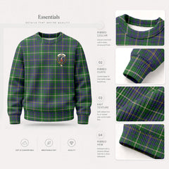 Orr Tartan Crest Sweater