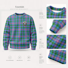 Pitcairn Hunting Tartan Crest Sweater