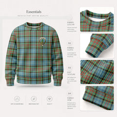 Porterfield Tartan Crest Sweater