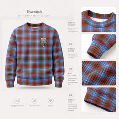 Spalding Tartan Crest Sweater