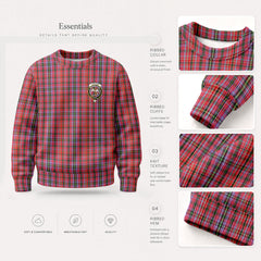 Straiton Tartan Crest Sweater