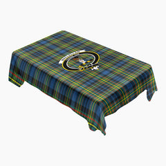 MacLellan Ancient Tartan Crest Tablecloth
